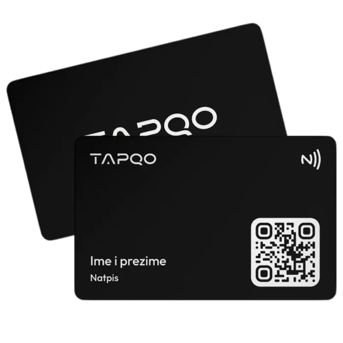 Tapqo classic digitalna vizit karta